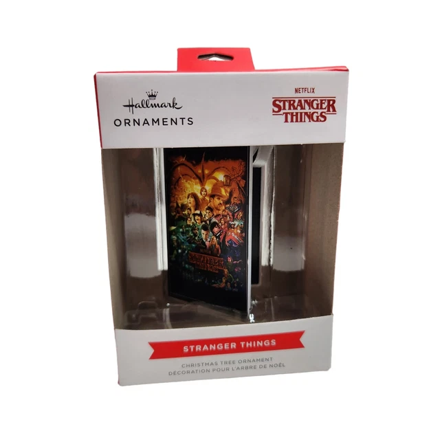 2023 STRANGER THINGS VHS Cassette Tape Box Retro Hallmark Christmas