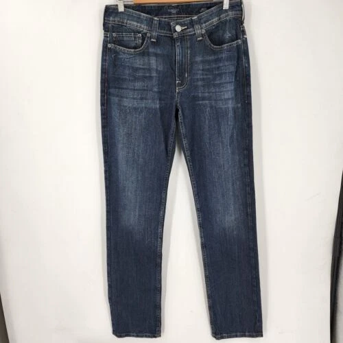 Fidelity Denim Men's Jimmy Slim Straight Leg Blue Jeans Size 33x34