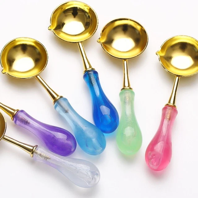 Envelope Lacquer Wax Spoon Wax Melting Spoon Seal Making Tool Sealing Wax Spoon