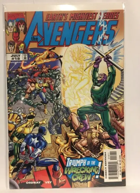The Avengers #18 Vol 3 (1998) VF- 1st Print Marvel Comics