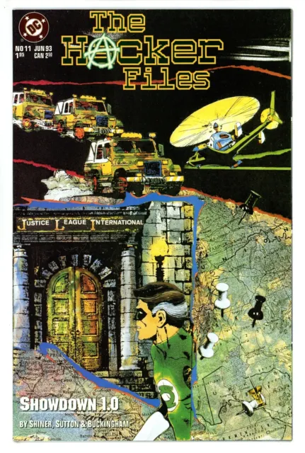 The Hacker Files #11 DC (1993)