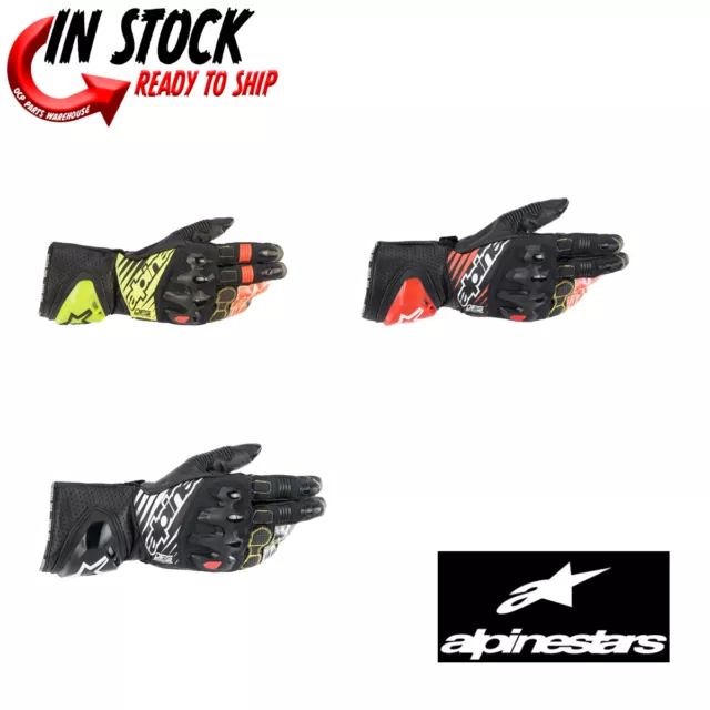 Alpinestars Gp Tech V2 Road Race Gloves Street Motorcycle - Pick Size Color