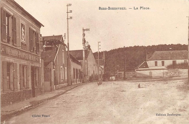Cpa 95 Buno Bonnevaux La Place