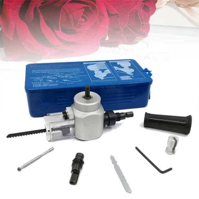 Kit di fissaggio trapano in metallo roditore lamiera strumento di taglio resistente per acciaio