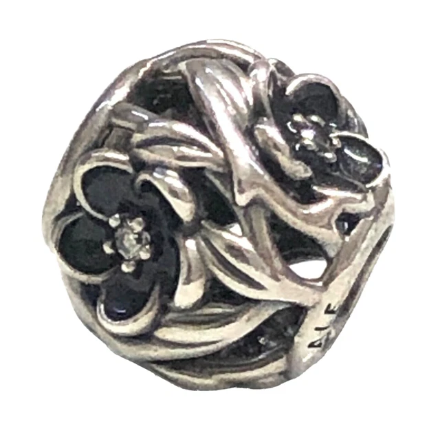 100% Authentic Pandora Charm Mystic Floral Bead 791409Cz