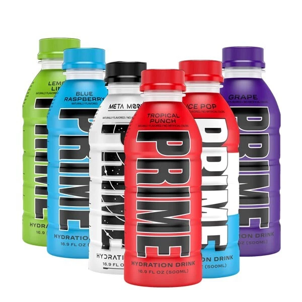 NEW PRIME HYDRATION All Flavors 12 Pack Recovery Drink By Logan Paul