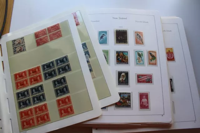 NEW ZEALAND Mainly MNH Stamp Collection on Hingeless Pages