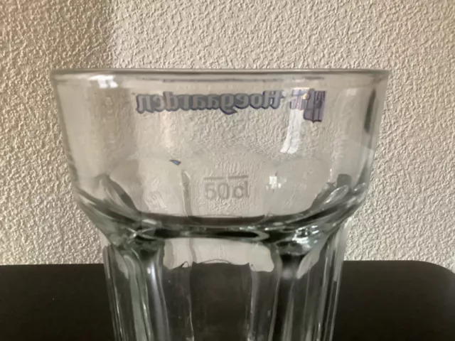 LOT DE 6 VERRES A BIÈRE HOEGAARDEN 50 cl 3