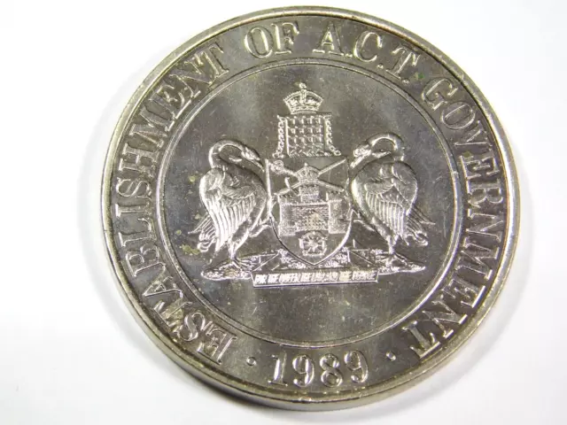 1989 Establishment Of A.c.t. Government Medal