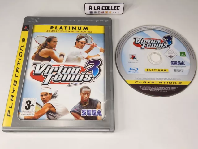 Virtua Tennis 3 (Platinum) - Jeu Sony Playstation 3 PS3 (FR) - Sans notice