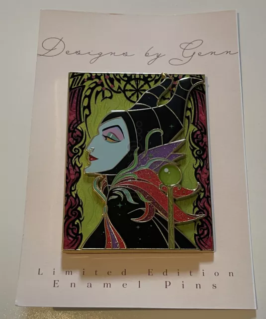 DBG Disney Fantasy Pin designsbygenn Maleficent Profile Sleeping Beauty LE 