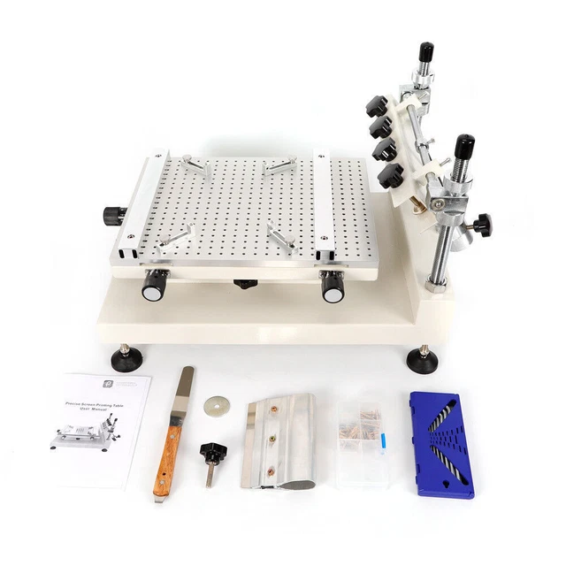 Manual 3040 Solder Paste Printer Screen Printing Table for Advertising Printing