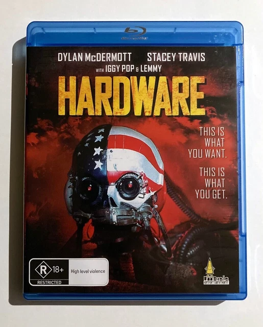 HARDWARE 1990 British Cyberpunk SciFi Horror Film Iggy Pop RARE Oz