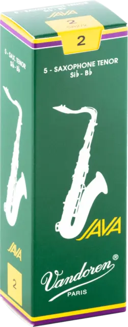 boite 5 anches saxophone Tenor VANDOREN sIb JAVA SR 272 - force 2