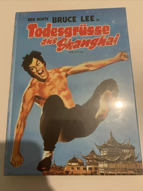 Bruce Lee - Todesgrüsse aus Shanghai - Mediabook - Uncut - Rar - Rarität-NEU/OVP