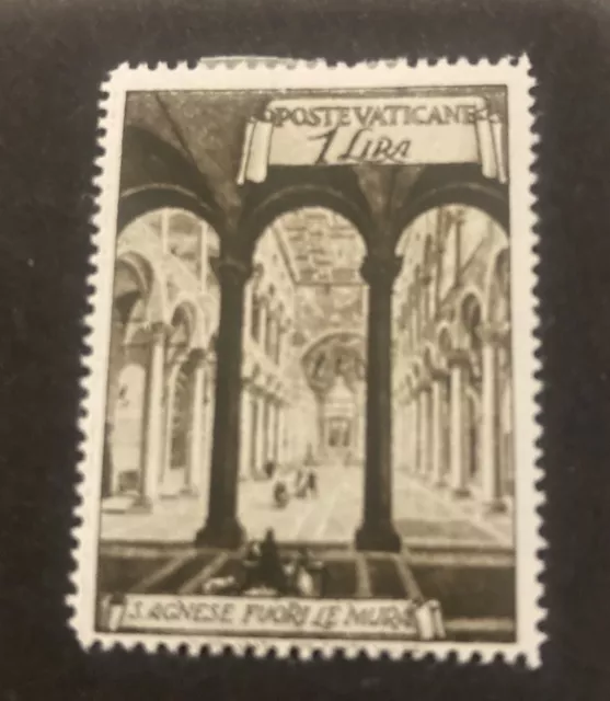 Vatican City, Scott 122, 23, 25 Basilicas, 1949, MH 2