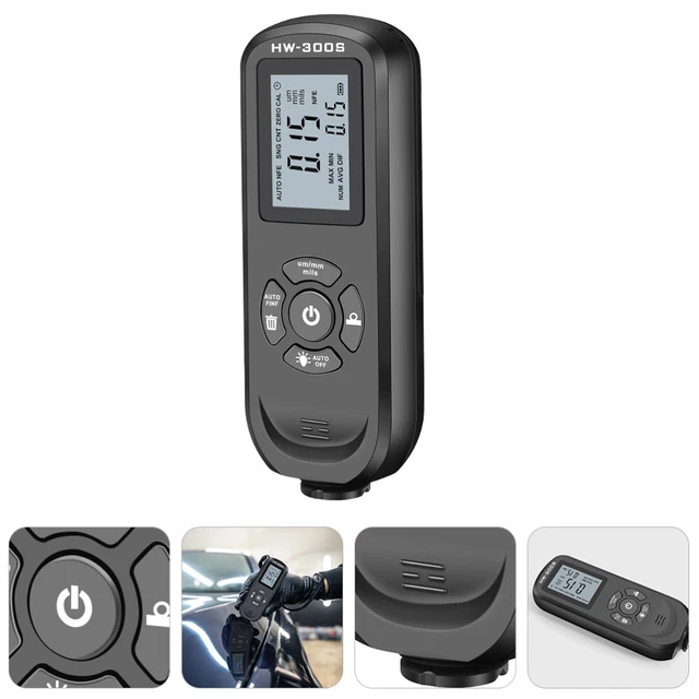 PAINT THICKNESS MEASURING Tool Coating Gauge for Car Painting Depth