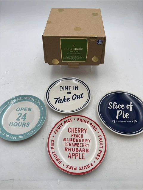 KATE SPADE NY Lenox Appetizer Plates 