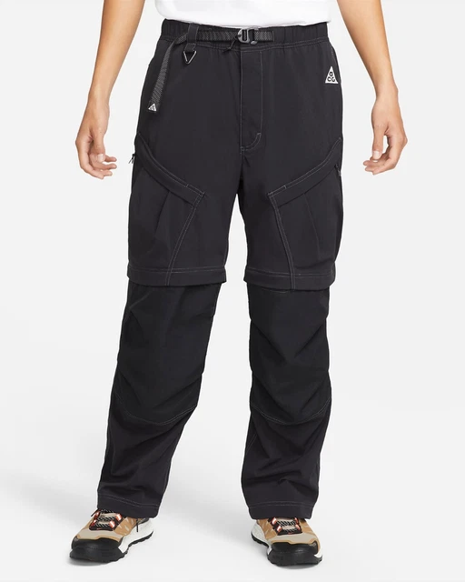 Nike ACG Smith Summit Cargo Pants Convertible Shorts Black DN3943 XL