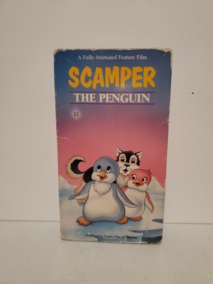 SCAMPER THE PENGUIN - VHS Tape 1989 - Just For Kids Home Video £9.76 ...