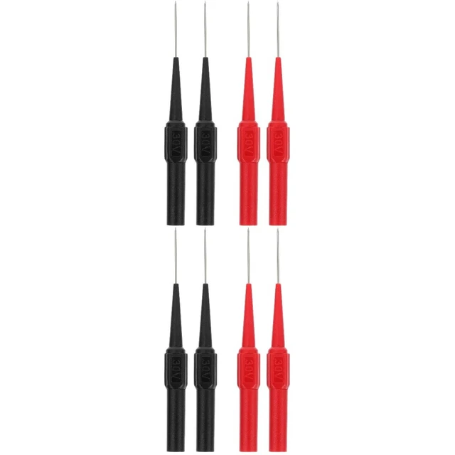 8 Pcs Test Back Probe Probes Wire Piercing Tool Insulation Piercer Mini Tester