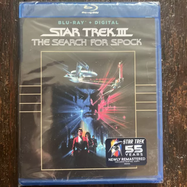 Star Trek III: The Search for Spock Blu-ray William Shatner Leonard Nimoy Sealed