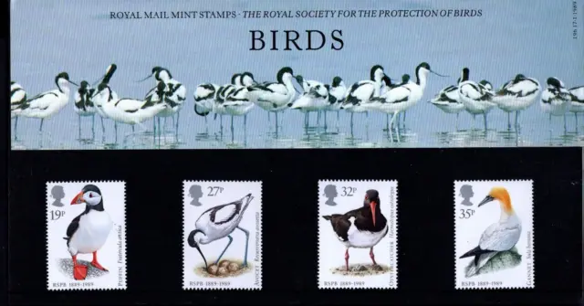 GB 1989 Royal Society Protection of Birds RSPB FDC & Presentation Pack Nr 196 2