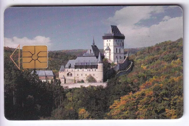 Europe Telecarte / Phonecard .. Rep. Tcheque 150U Chateau Karlstejn 98 Chip/Puce
