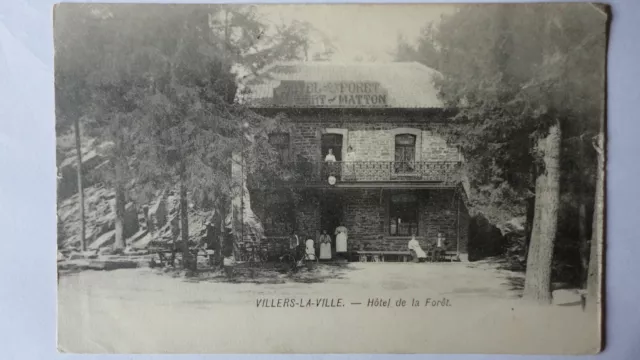 CARTE POSTALE BELGIQUE - VILLERS LA VILLE - Hôtel de la forêt