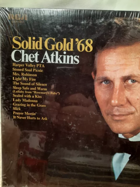 Chet Atkins Solid Gold '68 Vinyl Record 1968 