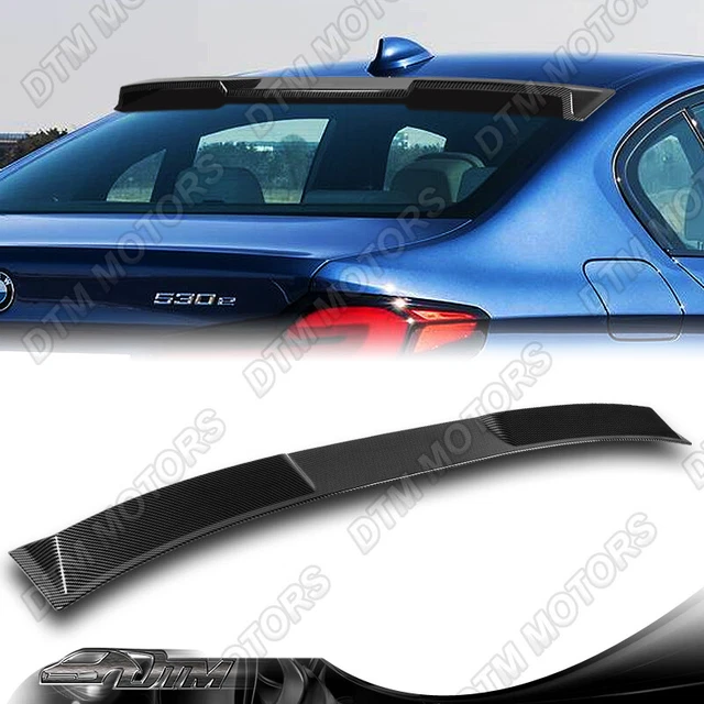 Real Carbon Fiber High-Kick Trunk Spoiler For 2019-2025 BMW G20 330i M340 G80 M3