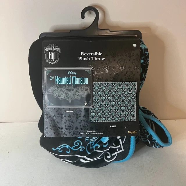 NEW DISNEY THE Haunted Mansion Super Plush Throw Blanket 50x60" Spirit