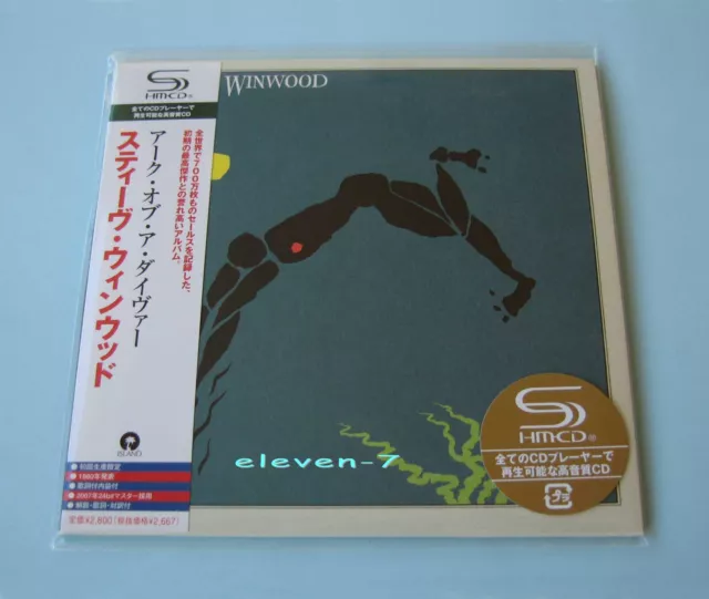 STEVE WINWOOD Arc of a diver JAPAN mini lp CD SHM Traffic, Blind Faith  new