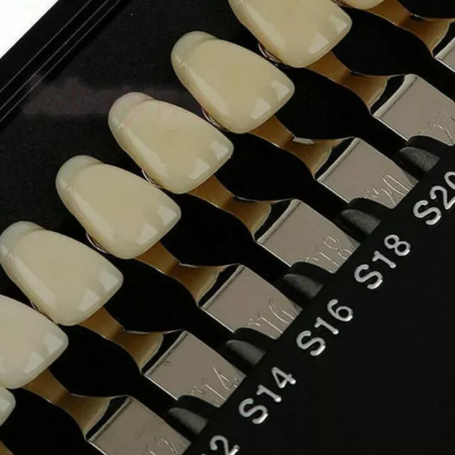 20 Colors Dental Teeth Whitening Dental Shade Guide Tooth Bleaching Shadeguide