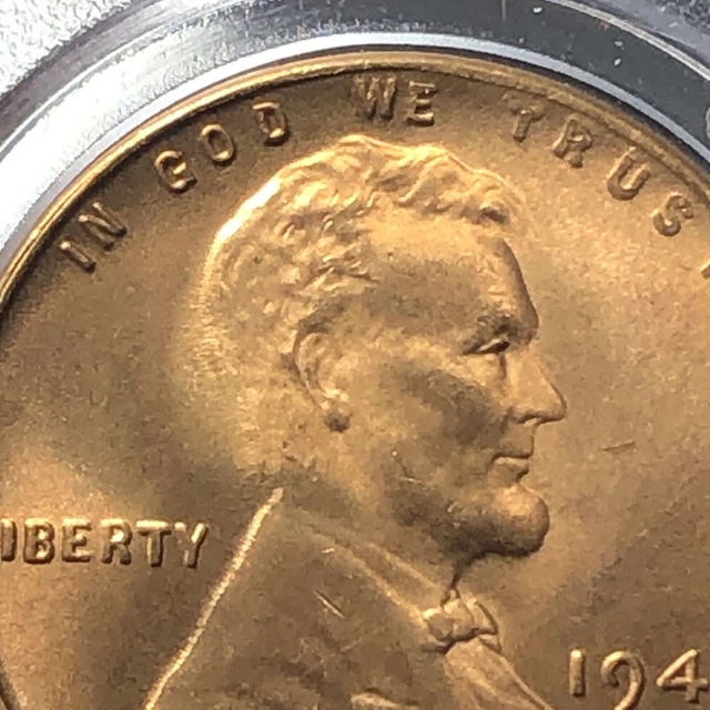 1947 S Lincoln Wheat Cent Penny BU Nice Red Coin Free Shipping, Free Returns 2