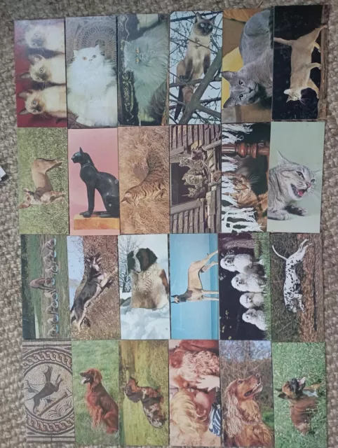 Lot de 155 cartes vintage animaux collection MERVEILLES DU MONDE /NESTLE