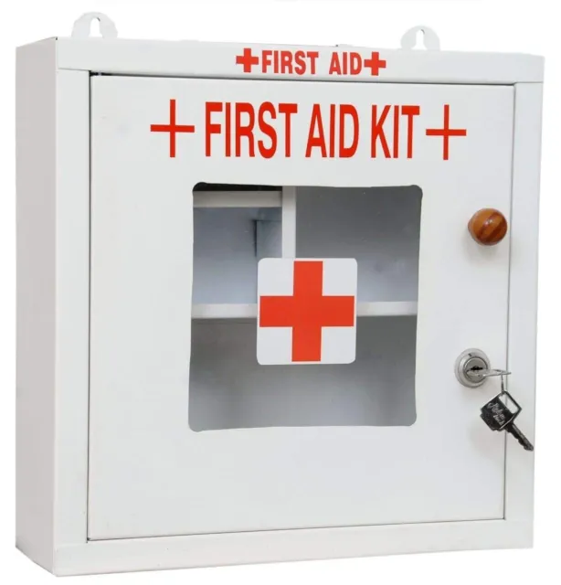 Boîte de premiers secours murale en métal/trousse médicale d'urgence pour...