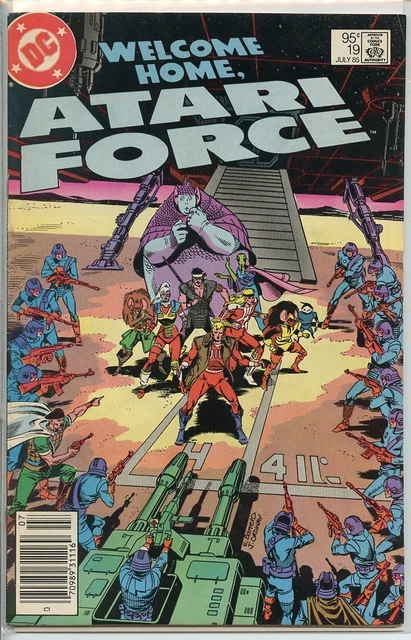 Atari Force 1984 series # 19 Canadian variant fine comic book