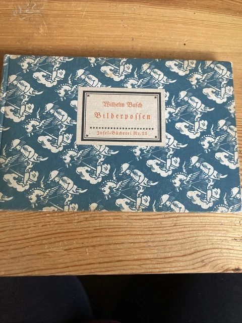 WILHELM BUSCH BILDERPOSSEN Insel Bücherei Nr. 25 1939 oder