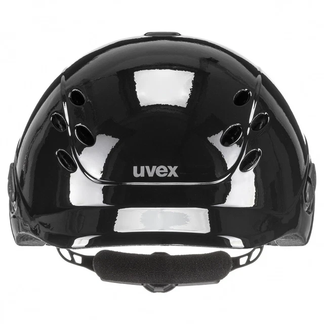 Kinder Reitkappe Reithelm Onyxx Uvex schwarz shiny glänzend XXXS-XS 49-54 cm 2