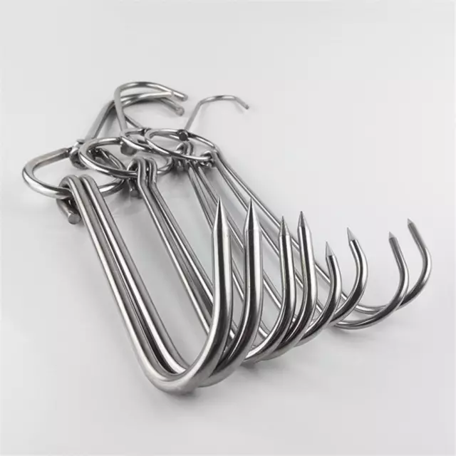 Extra Heavy-duty Stainless Steel Swivel Meat Hook Butcher Hook Multi Purpose for