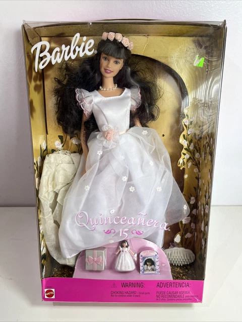 2000 Barbie Quinceanera 15 Brunette Mattel 50286 NIB NRFB new open box ! #29 2000 Barbie Quinceanera 15 Brunette Mattel 50286 NIB NRFB new open box ! #29