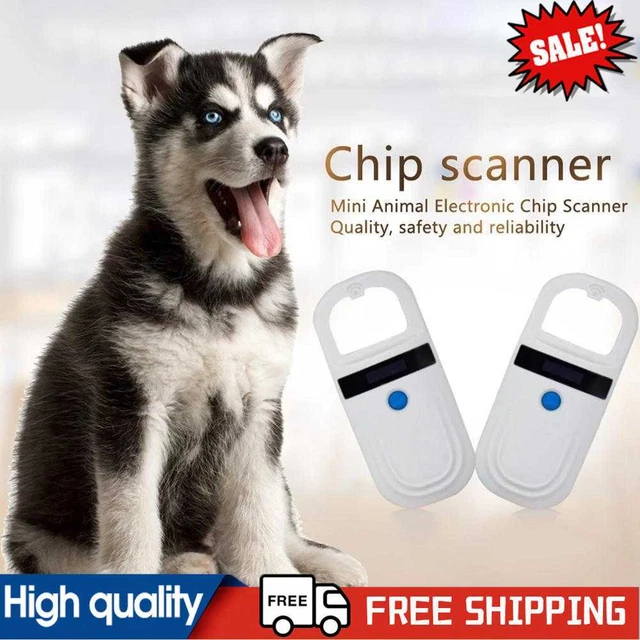 Pet Microchip Scanner ISO 11784 11785 FDX-B ID64 Handheld RFID Pet ID Tag Reader