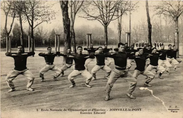 CPA AK JOINVILLE-le-BRIDGE Educational Exercise. F. Fleury (676019)