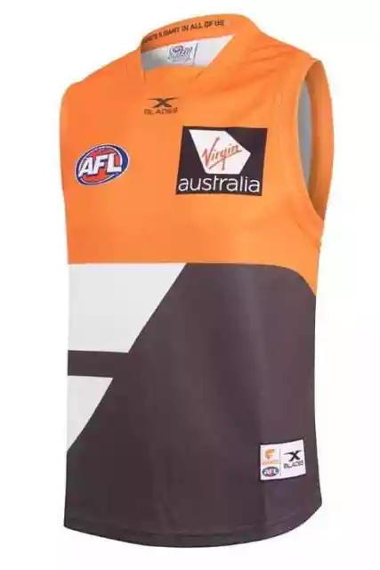 GWS Giants Kids Home Guernsey Sizes 6-14 BNWT