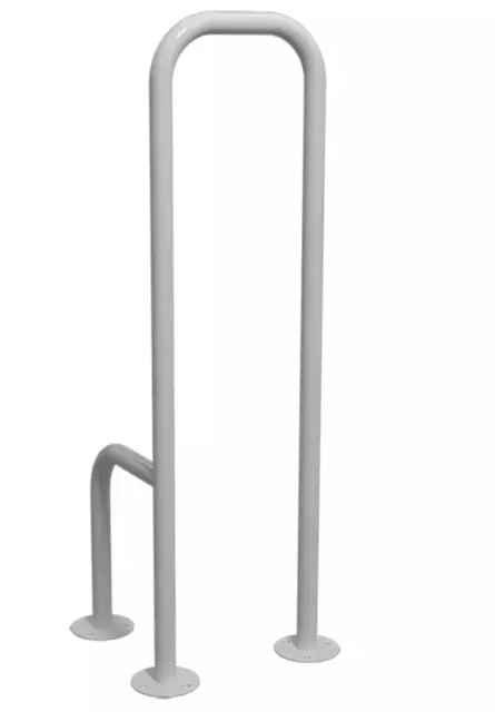 Stützgriffe Aufstehhilfe WC für barrierefreies Bad rechts 80 cm ⌀ 25 mm Griff