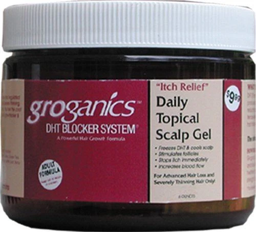 Groganics Daily Topical Kopfhautgel 6 Unzen Glas
