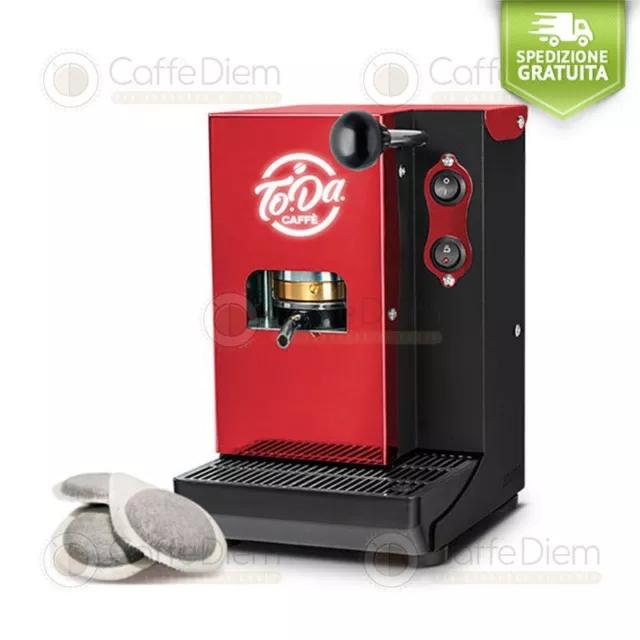 AROMA PLUS MACCHINA CAFFE' A CIALDE AROMA PLUS by Caffè To.Da - AROMA PLUS ROSSA