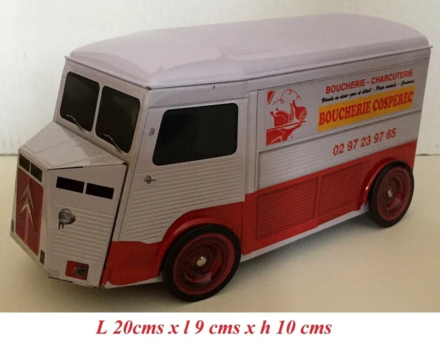 Camion Citroën HY Solido 1/18 – Bouillon Kub, état Comme Neuf (boîte Abîmée)