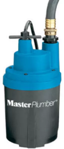 Bomba utilitaria sumergible automática portátil Master Plumber Pentair 540106 1/4 HP